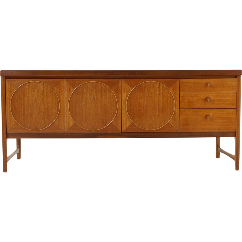 Enfilade Nathan Furniture en teck, Patrick LEE - 1960