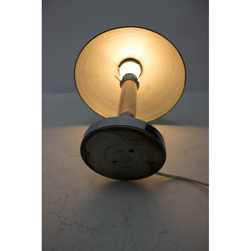 Lampe de table vintage chromée de Josef Hurka pour Napako, 1930