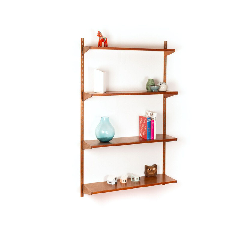 Mid century Kai Kristiansen wall unit in teak