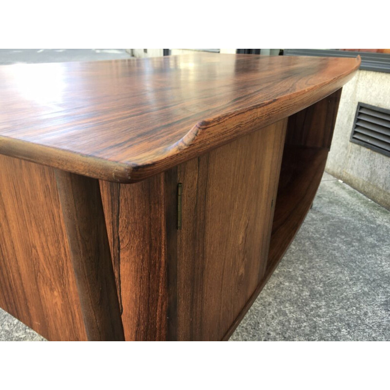 Rosewood desk mid century Svend Aage Madsen 1960