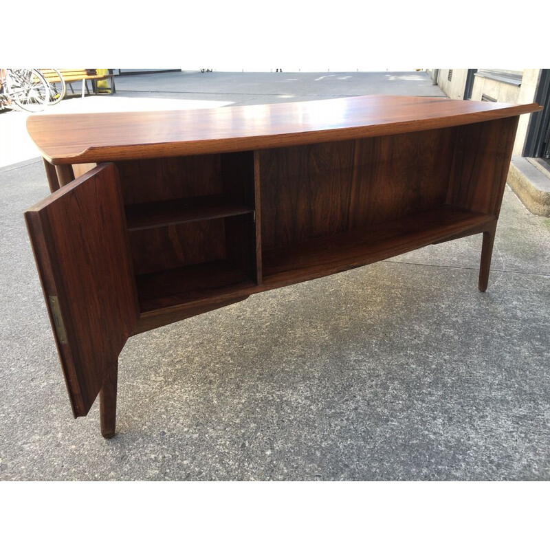 Rosewood desk mid century Svend Aage Madsen 1960