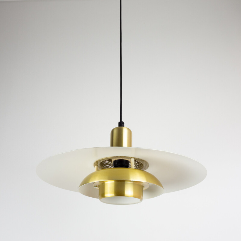 Danish vintage pendant lamp Lyskaer, Denmark, 1980s