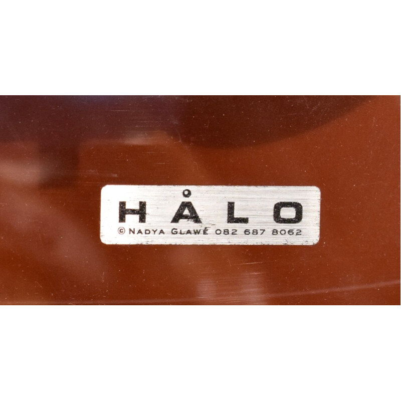 Aplique vintage Halo de Nadya Glawe en plexiglás