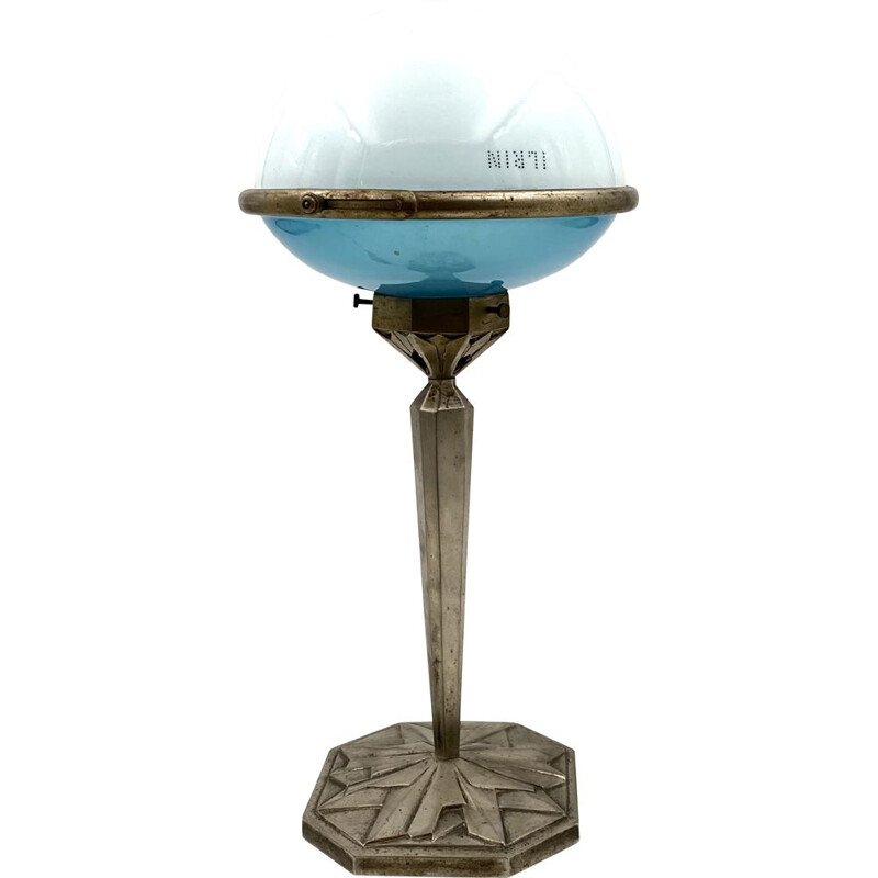 Art Déco table lamp Mod. 120, 'Ilrin' designed by L.BosiI and Cie, France 1920