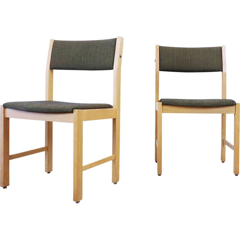 Paar vintage Scandinavische stoelen, Zweden, 1960