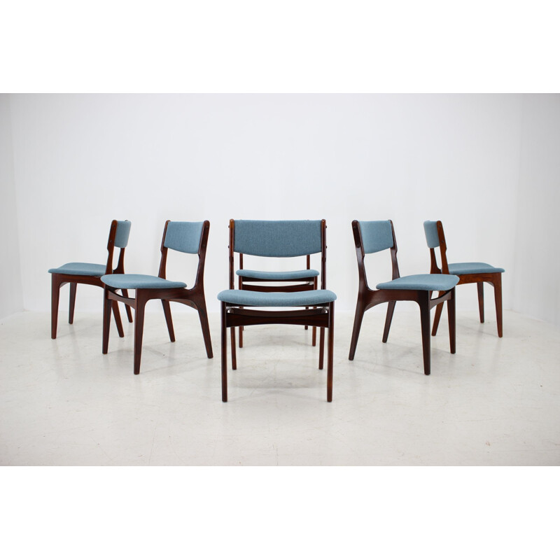 Set of 6 Danish Teak Dining Chairs,1960s 