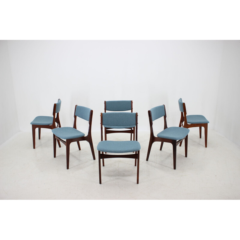 Set of 6 Danish Teak Dining Chairs,1960s 