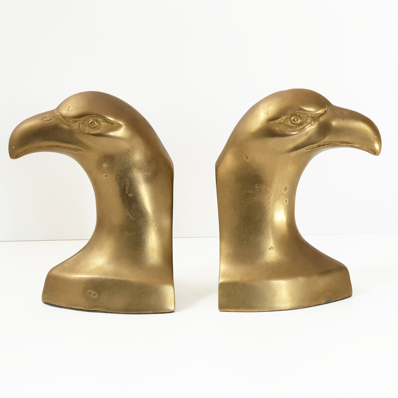 Pair of 1970 vintage bookends 