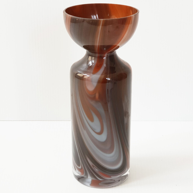 vintage opal vase 1970