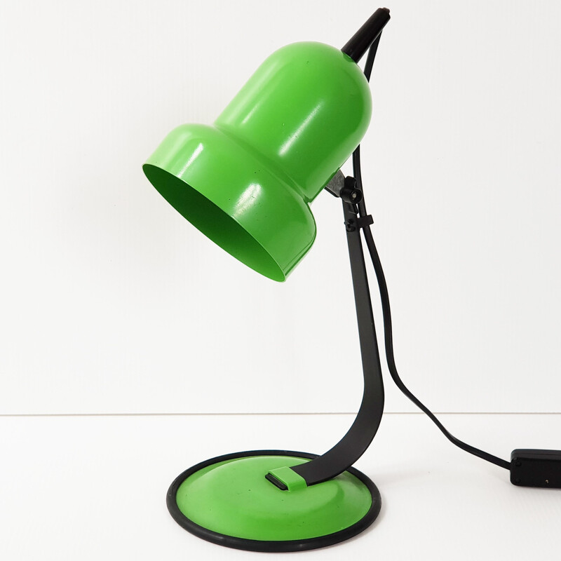 Vintage green lamp 1970