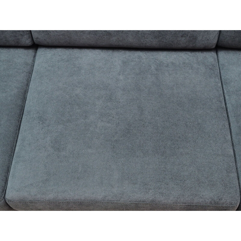 Vintage sofa grey upholstery 1970