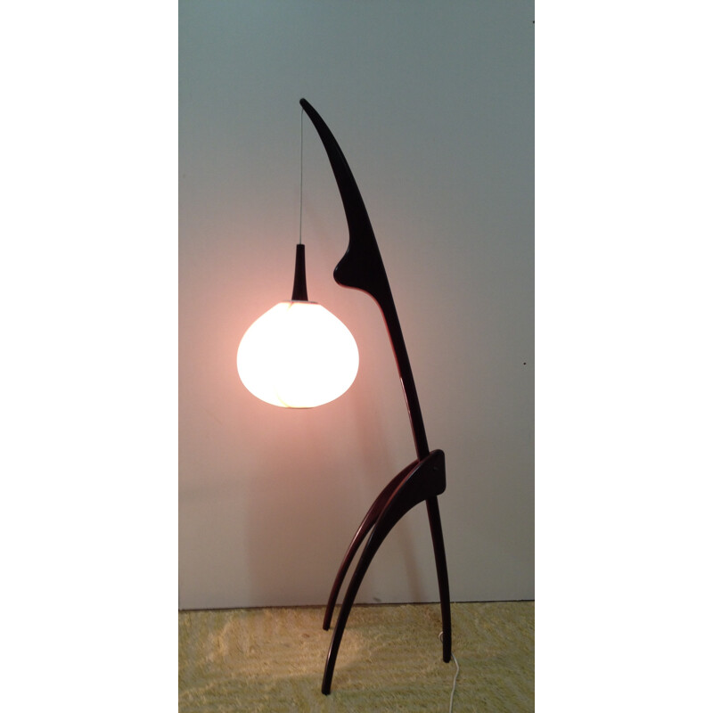 Lamp "Praying Mantis", Jean RISPAL - 1950s 