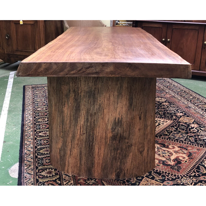 Vintage solid teak desk