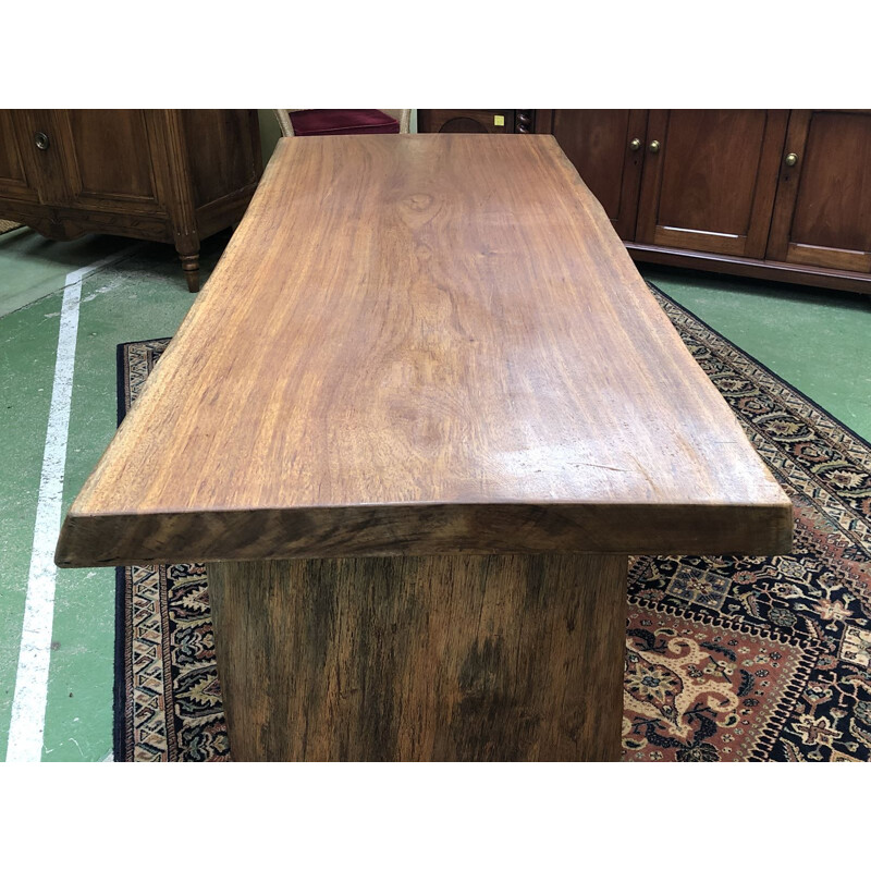 Vintage solid teak desk