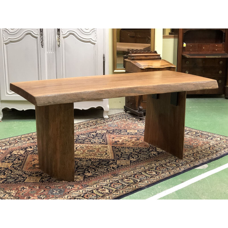 Vintage solid teak desk