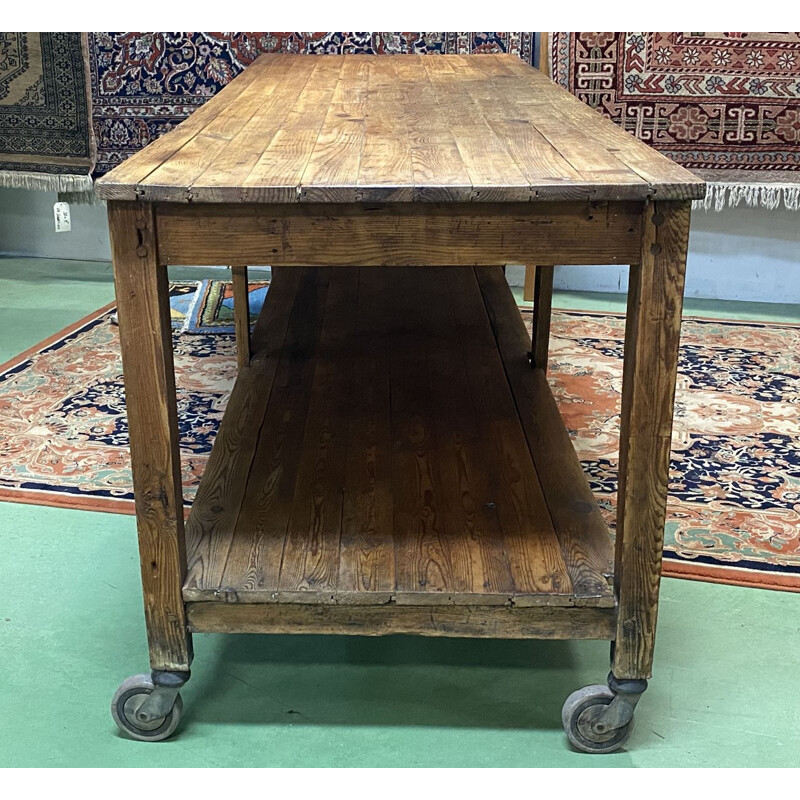 Vintage drapery table from the XXth century