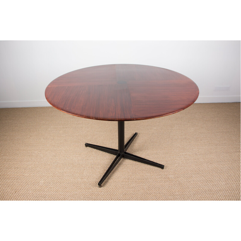 Vintage Rosewood Dining Table by Osvaldo Borsani Italiana