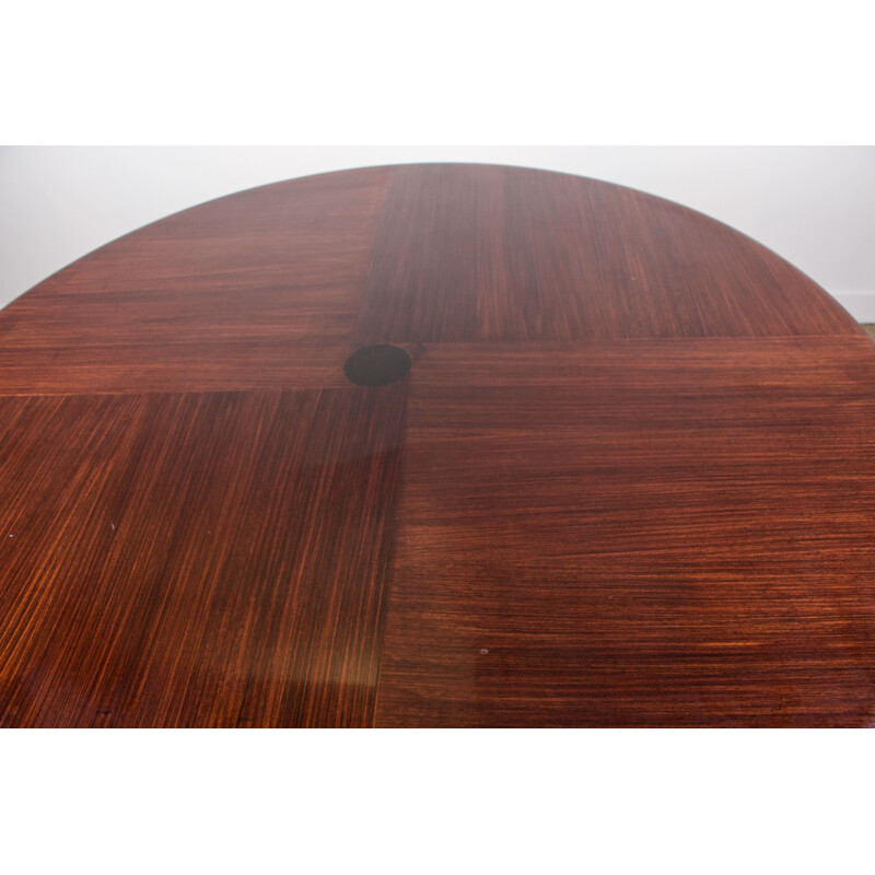 Vintage Rosewood Dining Table by Osvaldo Borsani Italiana