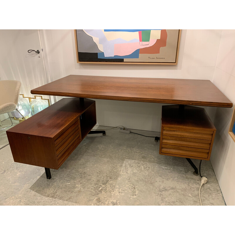 Vintage desk by Osvaldo Borsani for Tecno Milano 1960