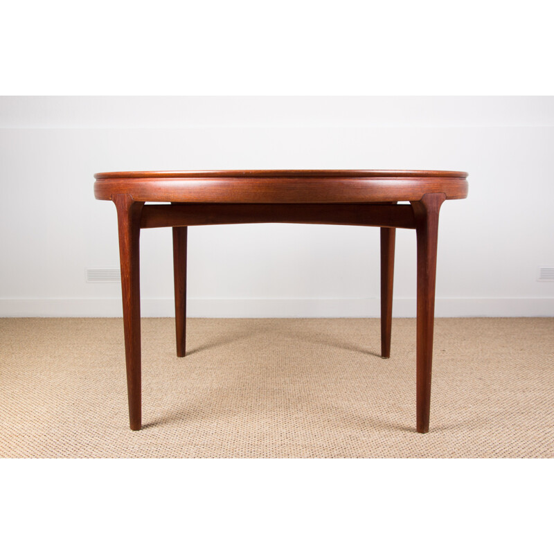 Danish Teak Dining Table mid century MSE Mobler 1960