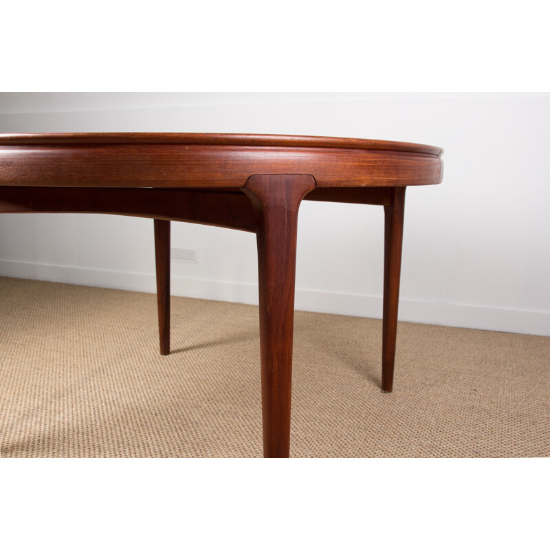 Danish Teak Dining Table mid century MSE Mobler 1960