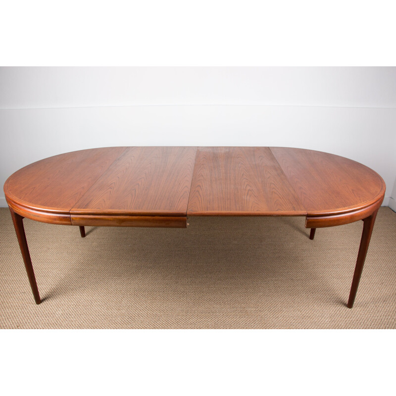 Danish Teak Dining Table mid century MSE Mobler 1960