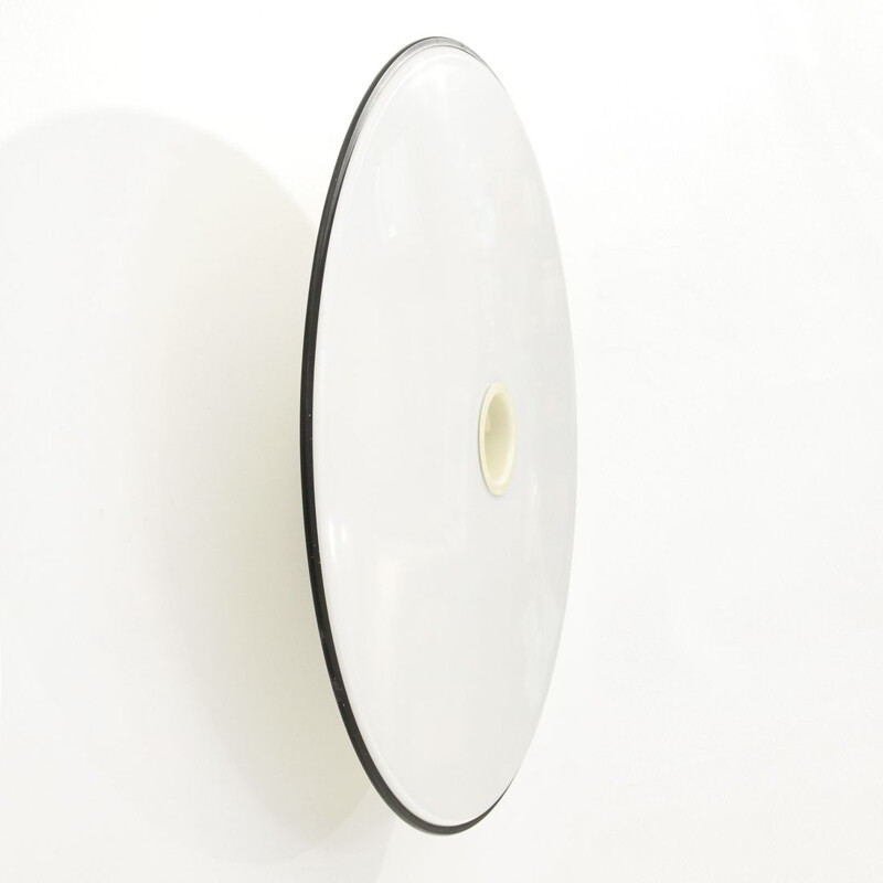 Wall or ceiling lamp mid century 'Piatto' by Umberto Riva for Francesconi, 1970s