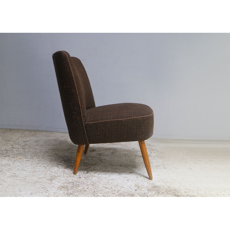Petit fauteuil de chambre vintage danois 1960