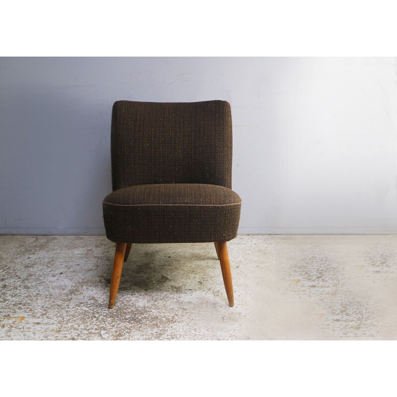 Small bedroom armchair Danish mid century 1960's