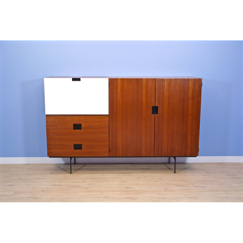 Dutch cabinet CU09 in teak by Cees Braakman for Pastoe, Japanese Series 1958