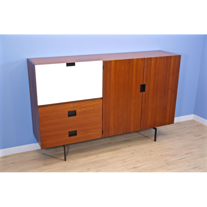 Dutch cabinet CU09 in teak by Cees Braakman for Pastoe, Japanese Series 1958