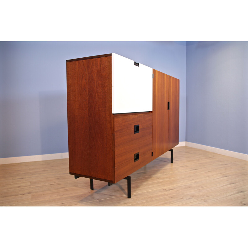 Dutch cabinet CU09 in teak by Cees Braakman for Pastoe, Japanese Series 1958