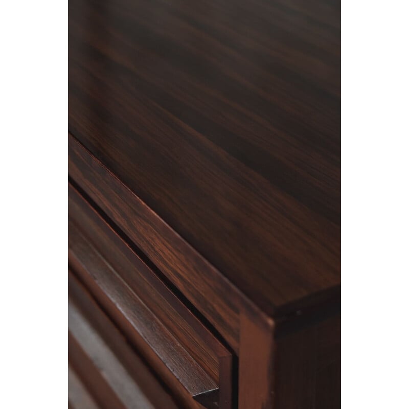 Executive Rosewood Norwegian Desk by Torbjorn Afdal for Haug Snekkeri AS Bruksbo, 1960s