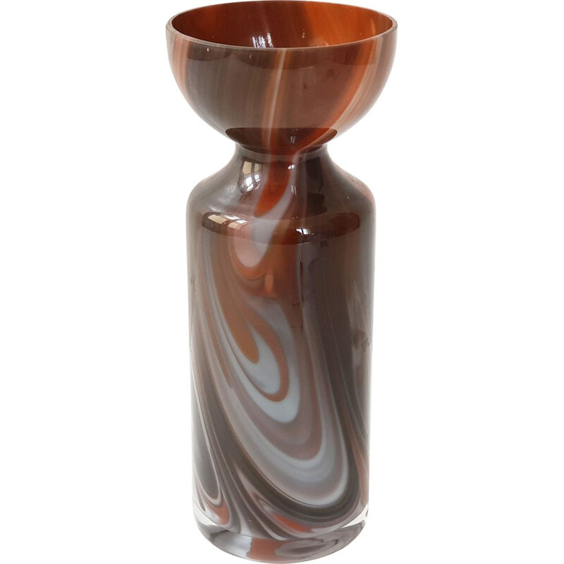 vintage opal vase 1970