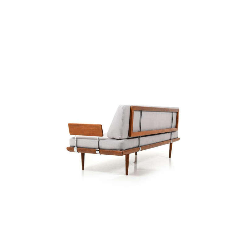 Teak Daybed Sofa 'Minerva' mid century by Peter Hvidt and Orla Molgaard Nielsen