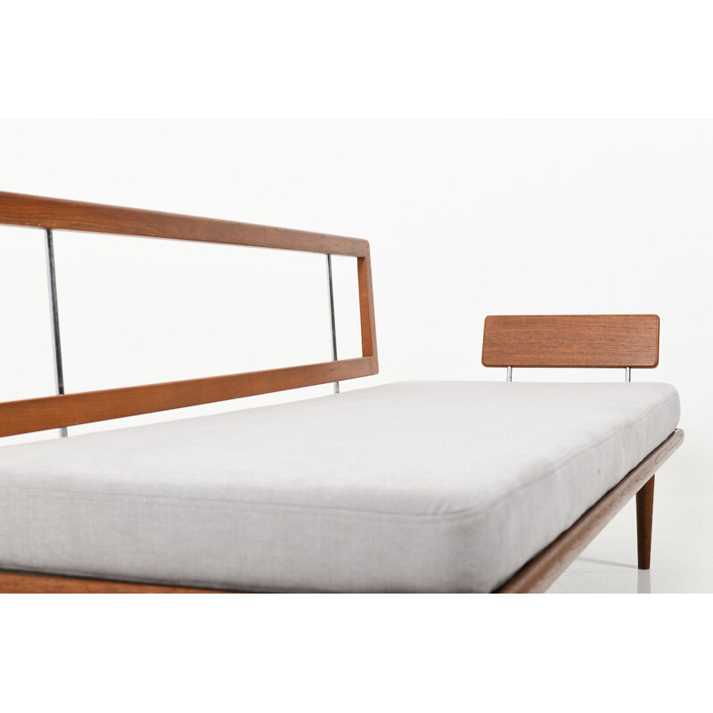 Teak Daybed Sofa 'Minerva' mid century by Peter Hvidt and Orla Molgaard Nielsen