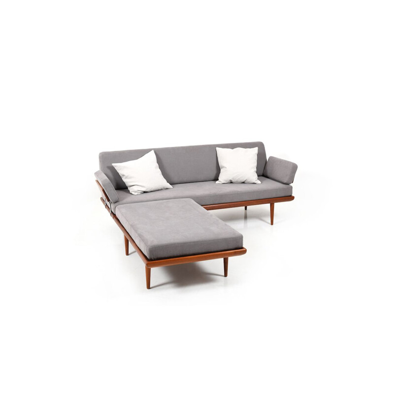 Vintage Teak 'Minerva' seater sofa set by Peter Hvidt and Orla Molgaard Nielsen