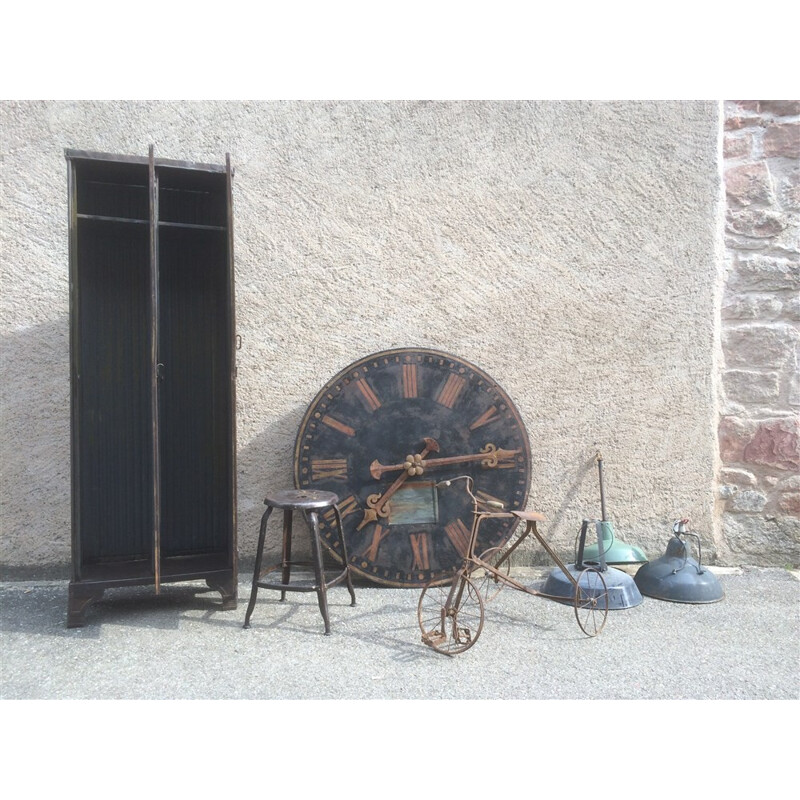 Strafor cloakroom in steel - 1930s