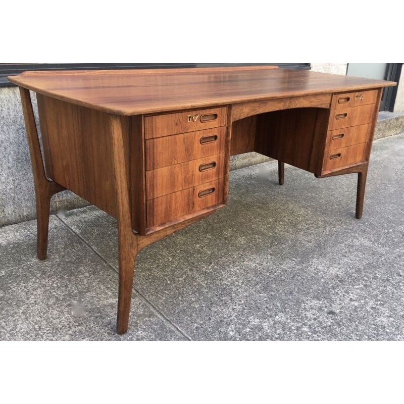 Rosewood desk mid century Svend Aage Madsen 1960