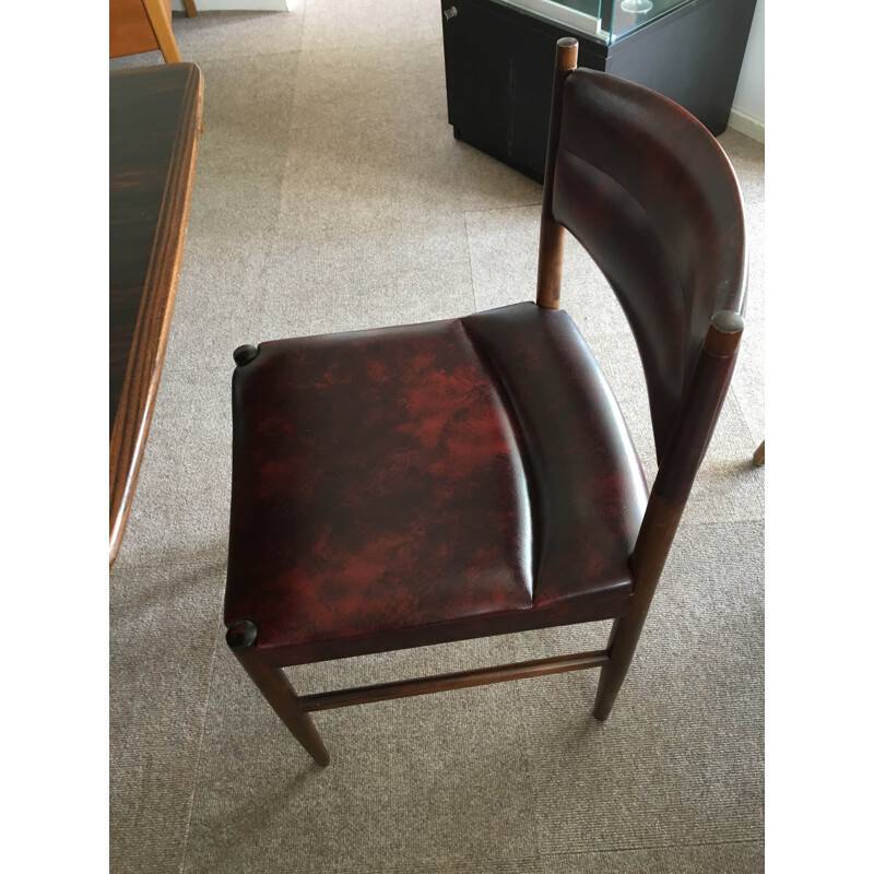 Rosewood dining set - 1960s