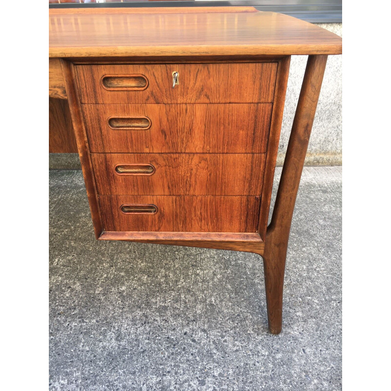 Rosewood desk mid century Svend Aage Madsen 1960