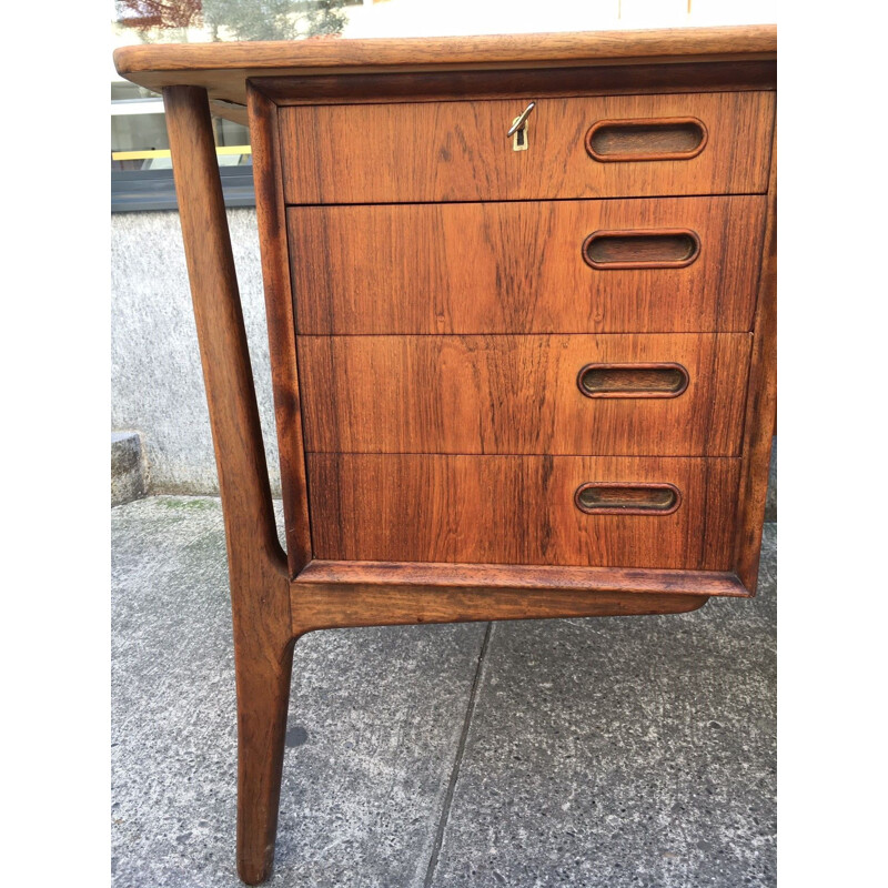 Rosewood desk mid century Svend Aage Madsen 1960