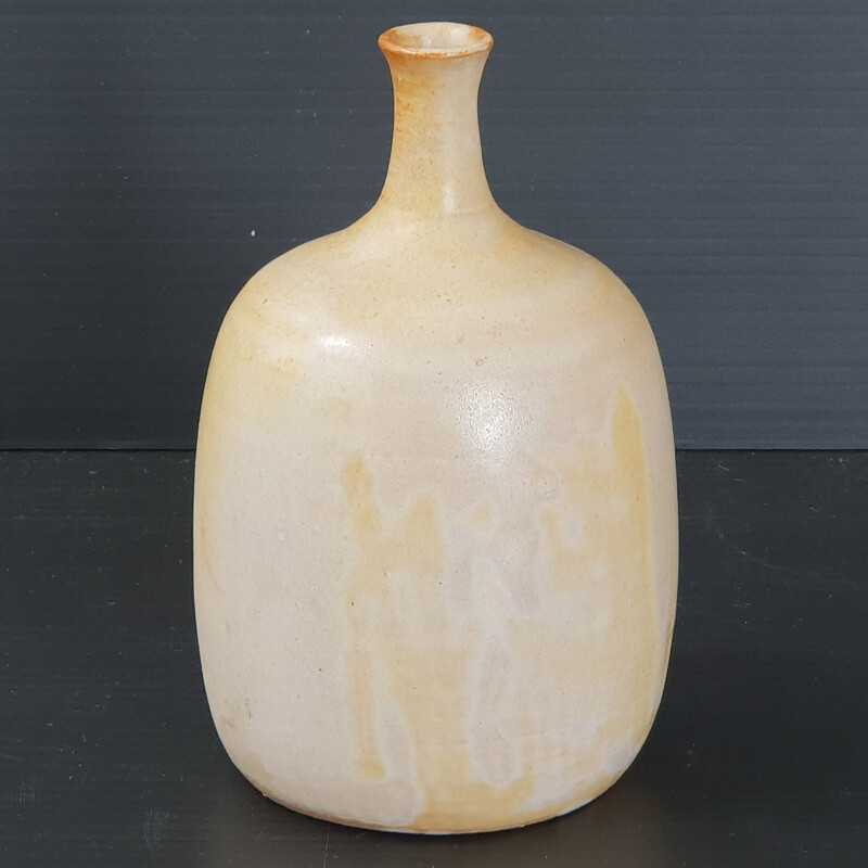Vase vintage en grès, 1960