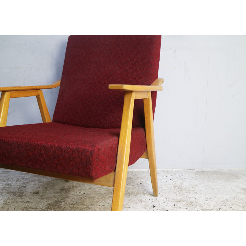 Czech mid century armchair 1960's
