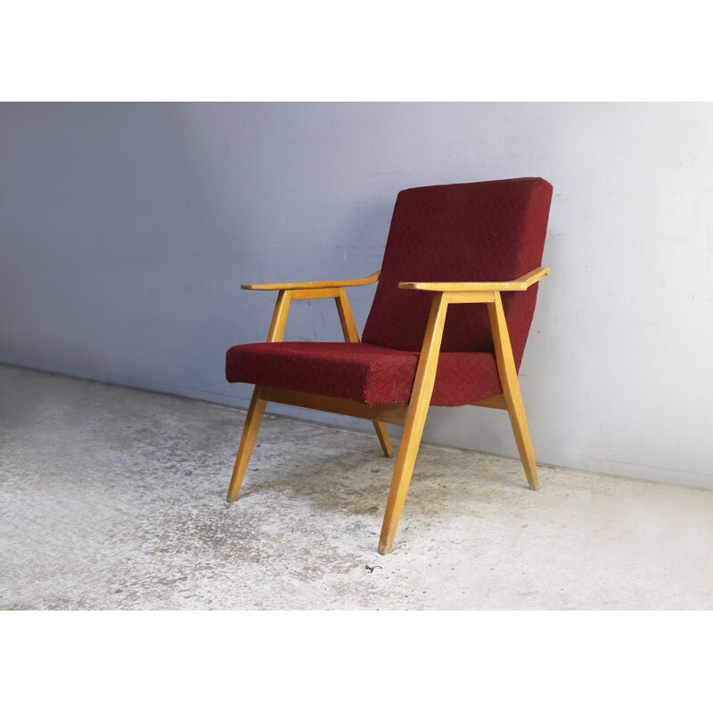 Vintage Tsjechische fauteuil 1960