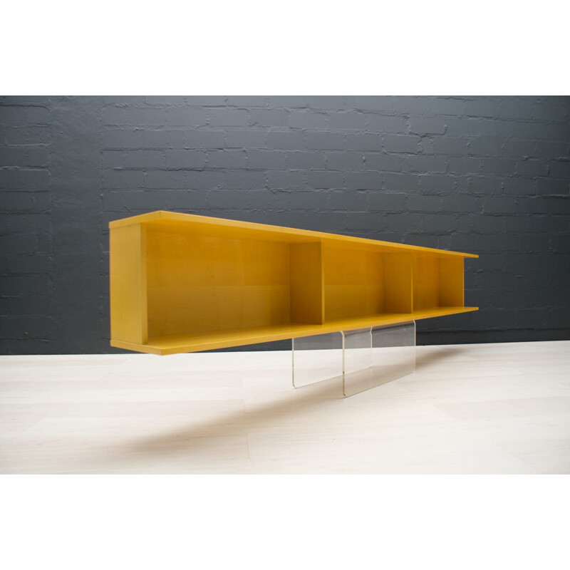 Large Mid-Century Wall Shelf, 1960s