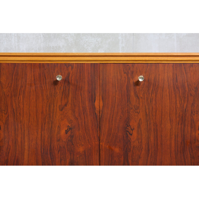 Sideboard mid century Brass and Rosewood Hamilton by Robert Heritage for Archie Shine, 1958