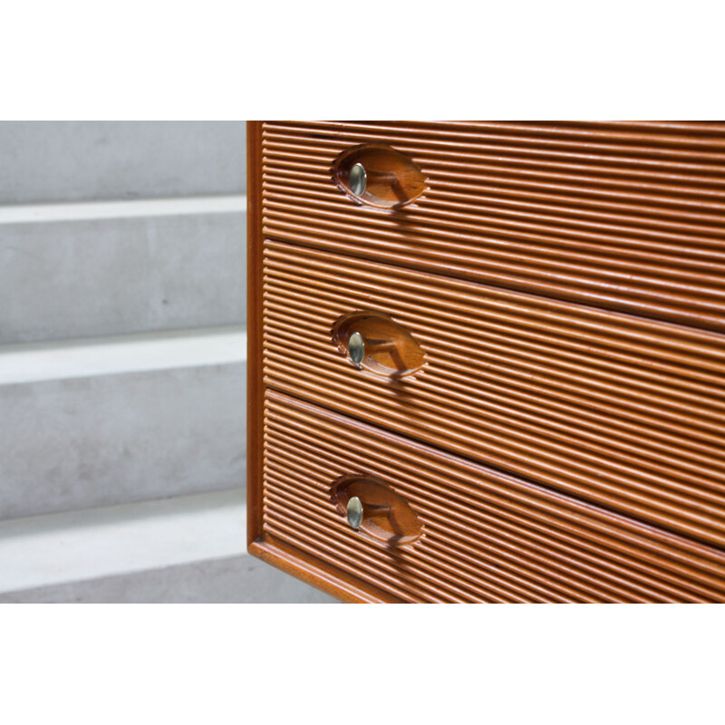 Sideboard mid century Brass and Rosewood Hamilton by Robert Heritage for Archie Shine, 1958