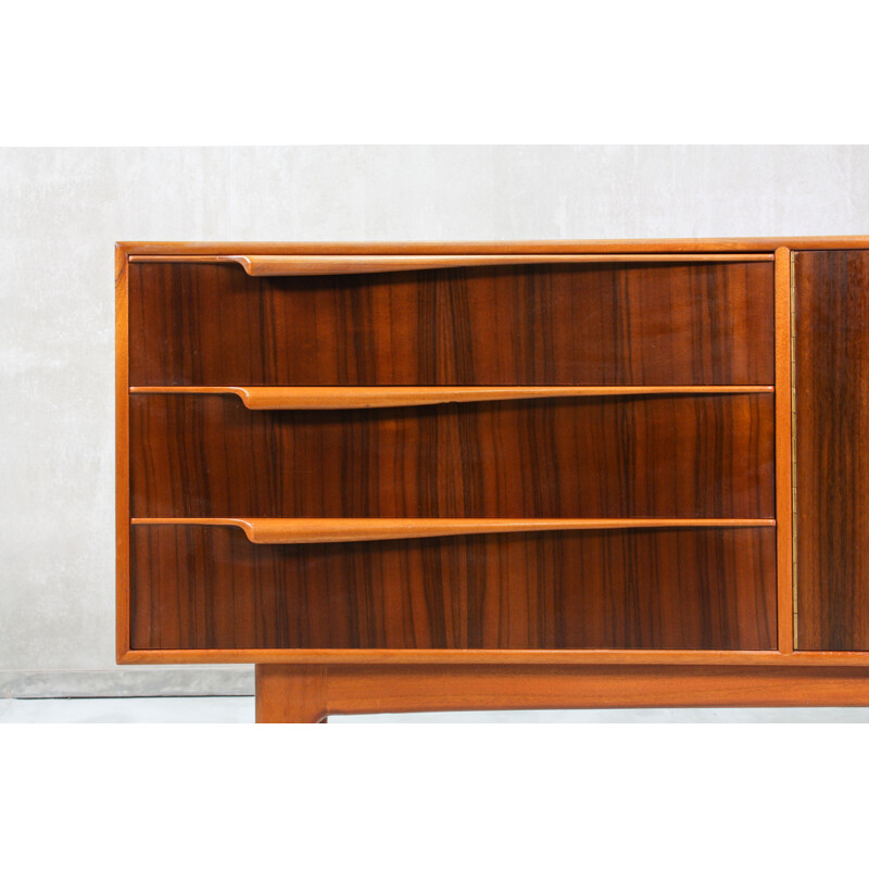 British Rosewood and Teak Sideboard from McIntosh, 1960s