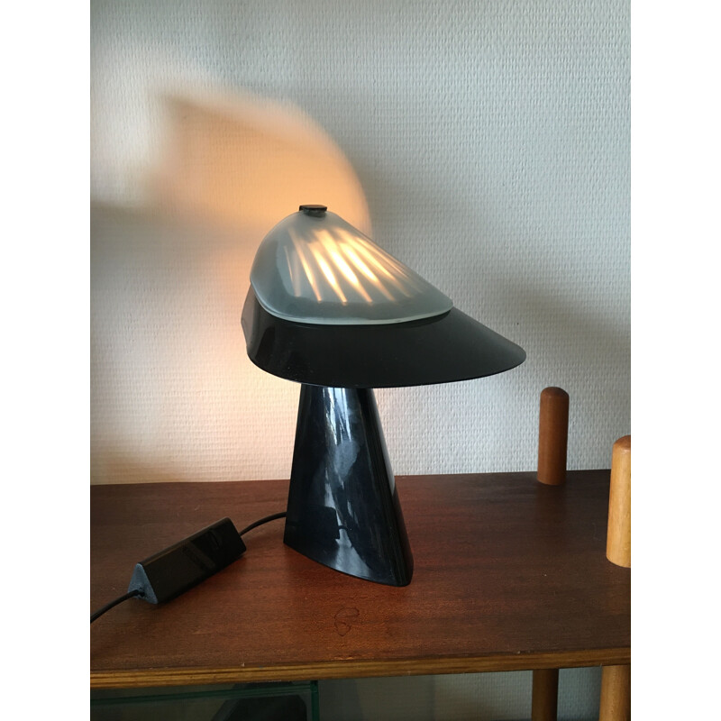 Lampe de table vintage artu par Bruno Negretti pour Lumina, 1970